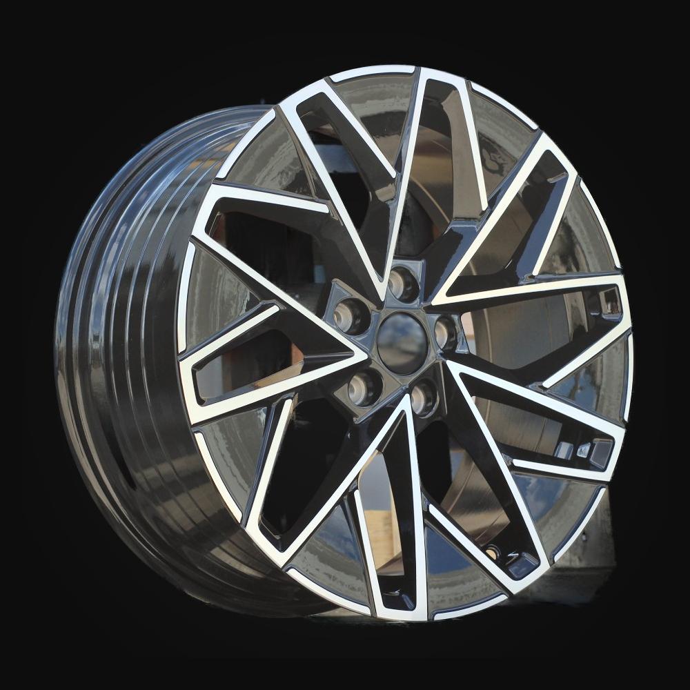 Wheel R18x8J  5X112  ET  44  57.1  YF0444  Black Polished (MB)  For SKODA  (K7)  (HYBRID FORGED)