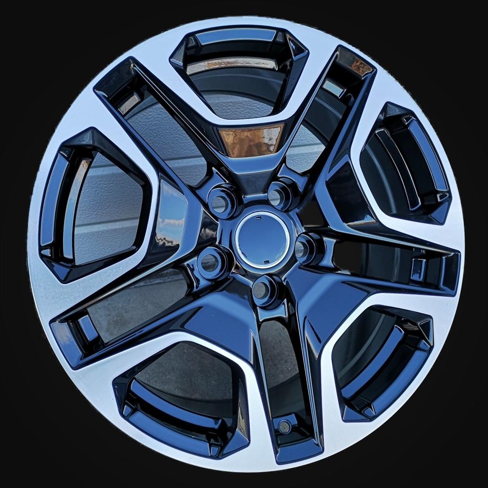Ratlankis R17x7J  5X114.3  ET  35  60.1  A5567  (BYD1879)  Black Polished (MB)  For TOYOT  (Z2)  (RAV 4)
