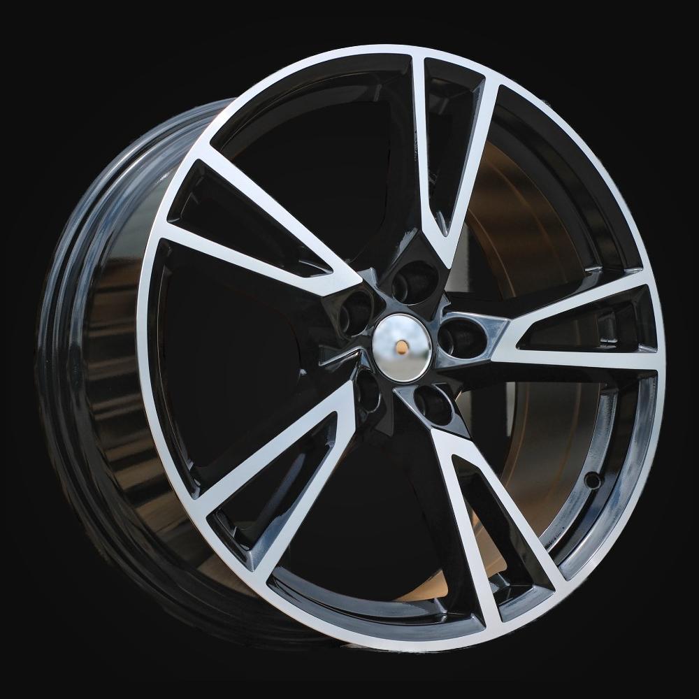 Wheel R19x8J  5X112  ET  39  66.5  A043  Black Polished (MB)  For AUD  (P2)  ((AKC 115 Eur))