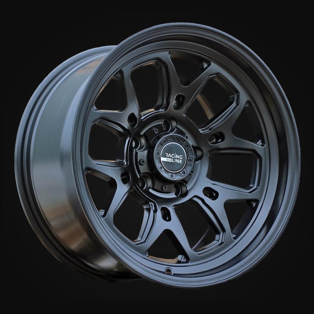 Wheel R17x9J  5X127  ET  M6  78.1  B1106  Black Half Matt (BLHM)  For 4X4  (R)