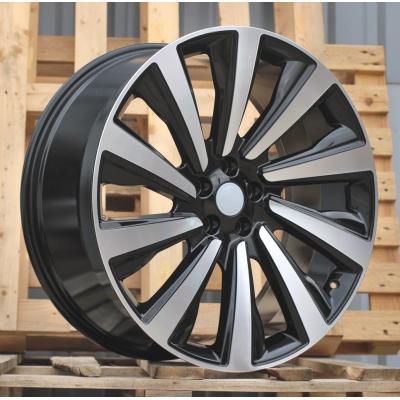 Wheel R24x10J  5X120  ET  40  72.6  B1756  (H947D)  Black Polished (MB)  For LAND  (K7)  (HYBRID FORGED)