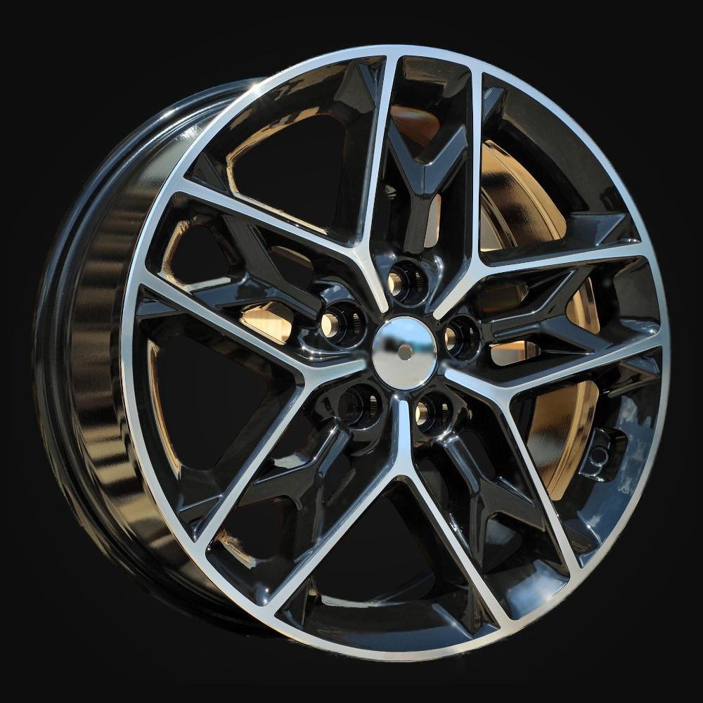 Wheel R18x7.5J  5X114.3  ET  48  67.1  B5567  Black Polished (MB)  For KIA  (R)