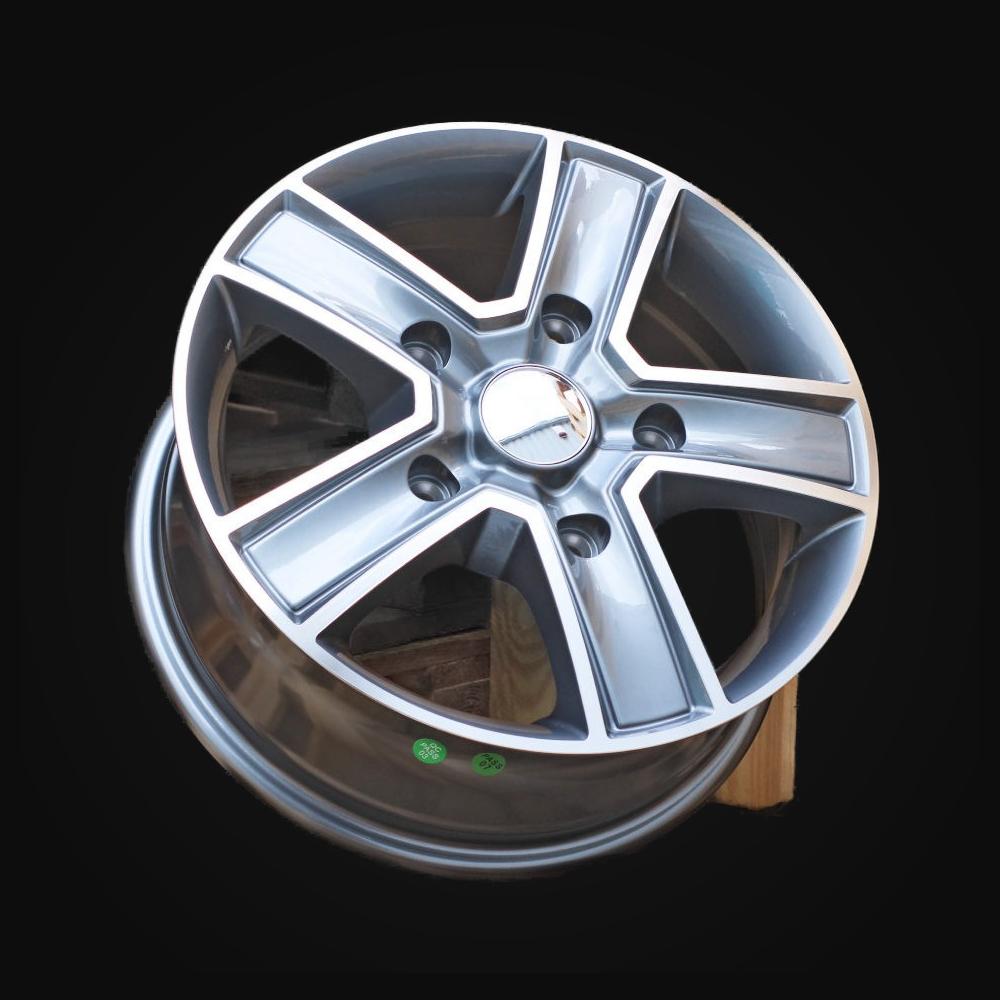 Wheel R16x6.5J  5X160  ET  58  65.1  BK473  Grey Polished+Powder Coating (MGPC)  For FORD  (K2)  (4x4J (max 1250kg))