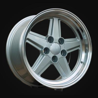 Wheel R17x9J  5X112  ET  24  66.6  FD5938  Silver+Polished Lip (SP)  For MER  (P)  (Rear+Front)