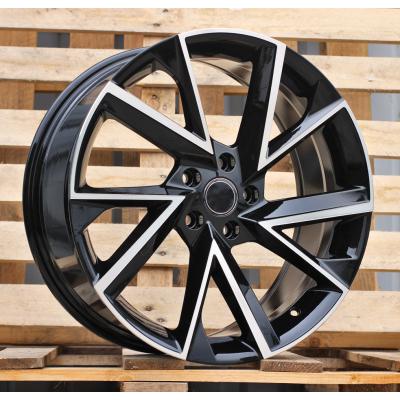 Wheel R18x7.5J  5X100J  ET  46  57.1  FE181  (IN0262)  Black Polished (MB)  For SKODA  (A)