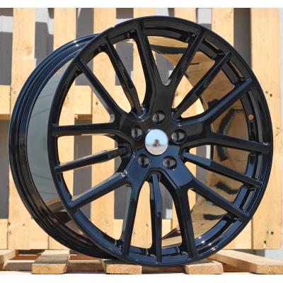 Wheel R21x10.5J  5X114.3J  ET  42  67.1  H3022  (FB0312)  Black (BL)  For MASER  (K7)  (FORGED Maserati (Rear+Front))