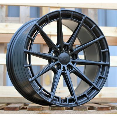 Wheel R20x9J  5X112J  ET  30  66.5  HX019JF  (F9793)  Black Half Matt (BLHM)  For HAXER  (Z5)  (HYBRID FORGED New Design)