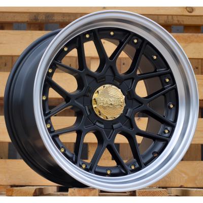 Wheel R18x9J  10X120J/112  ET  20  74.1  HX025J  (HX025J)  Black Half Matt+Polished Lip (BLHMPL)  For HAXER  (P)  (Front)