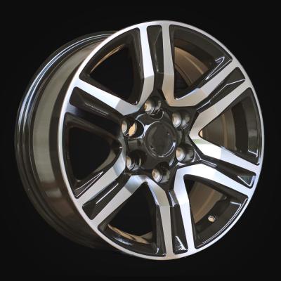 Ratlankis R17x7.5J  6X139.7  ET  25  106.1  H718F  Black Polished (MB)  For TOYOT  (K7)  (HYBRID FORGED)