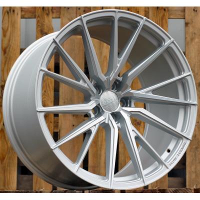 Wheel R21x10.5J  5X112J  ET  40  66.5  HX06JF  Polished Silver Half Matt (MSHM)  For HAXER  (K2+P2)  (HYBRID FORGED (AKC 140 Eur) (Front+Rear))
