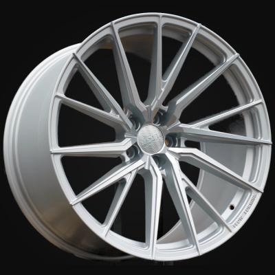 Wheel R21x11.5J  5X112  ET  38  66.5  HX06JF  Polished Silver Half Matt (MSHM)  For HAXER  (K2)  (HYBRID FORGED (AKC 130 Eur) (Front+Rear))
