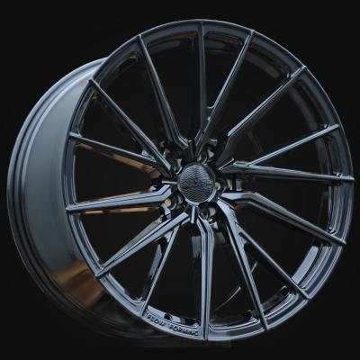 Wheel R20x8.5J  5X112  ET  35  66.5  HX06JF  Black (BL)  For HAXER  (K4+K2)  (HYBRID FORGED (Front+Rear))