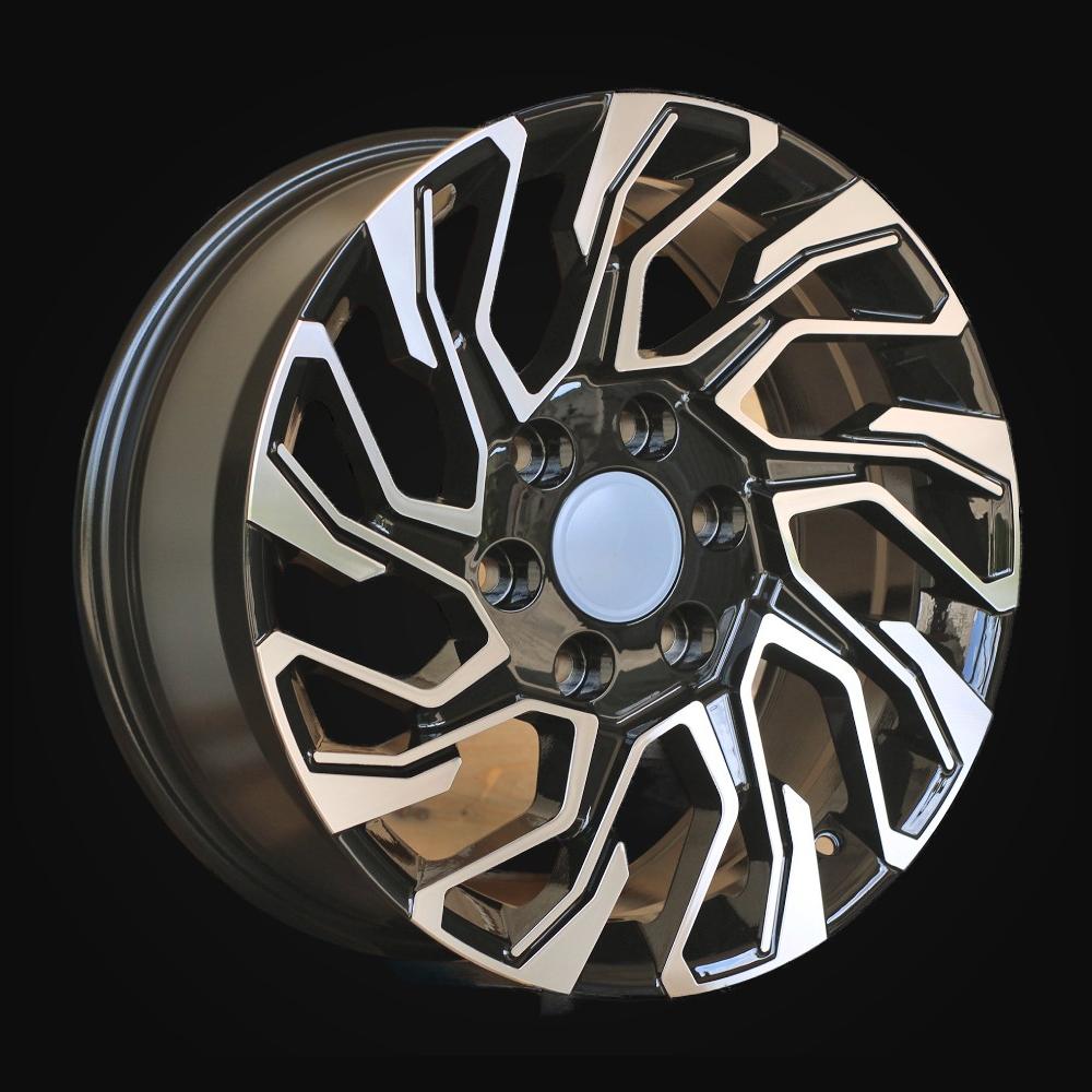 Ratlankis R20x8.5J  6X139.7  ET  25  106.1  H964F  Black Polished (MB)  For TOYOT  (Z6)  (HYBRID FORGED)
