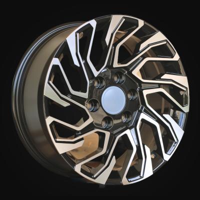 Ratlankis R20x8.5J  6X139.7  ET  25  106.1  H964F  Black Polished (MB)  For TOYOT  (Z6)  (HYBRID FORGED)