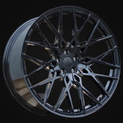 Wheel R21x10.5J  5X112  ET  30  66.6  HXF03  Black (BL)  For HAXER  (K3)  (FORGED  (NEW Model))