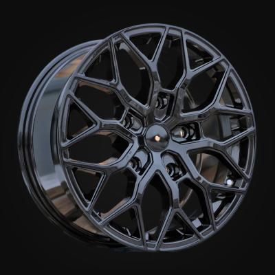 Wheel R18x8J  5X160  ET  50  65.1  I0319  (IN-LD1)  Black (BL)  For RACIN  (Z5+K8+M)  (HYBRID FORGED Vossen Style (max 1100kg))