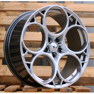 Wheel R19x8.5J  5X110J  ET  34  65.1  I5660  Hyper Black (HB)  For ALFA  (K7)  ((ET31) Front+Rear)