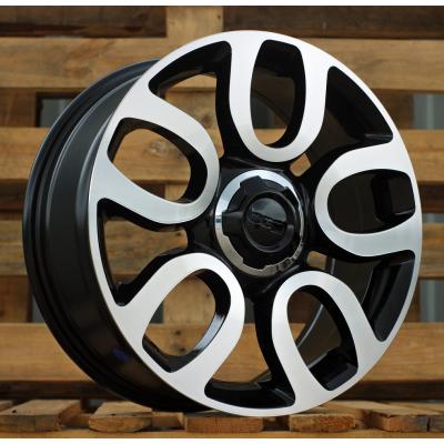 Wheel R17x7J  5X98J  ET  41  58.1  L1291  Black Polished (MB)  For FIAT  (Z5)