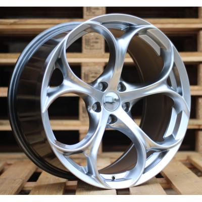Wheel R19x8J  5X110J  ET  33  65.1  L1664  (1664198004S)  Hyper Black (HB)  For ALFA  (Z6+P1)  (REAR+FRONT)