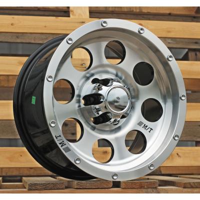 Wheel R16x8J  6X114.3J  ET  0  66.1  QC812  Black Polished (MB)  For 4X4J  (K7)  ((AKC 65 Eur))