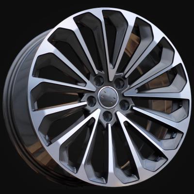 Ratlankis R21x9.5J  5X112  ET  36  66.5  A5827  Grey Polished (MG)  For AUD  (P)  (E-Tron)