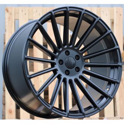 Ratlankis R22x11.5J  5X112J  ET  38  66.6  HX010J  Black Half Matt (BLHM)  For HAXER  (Z3)  (Rear+Front)