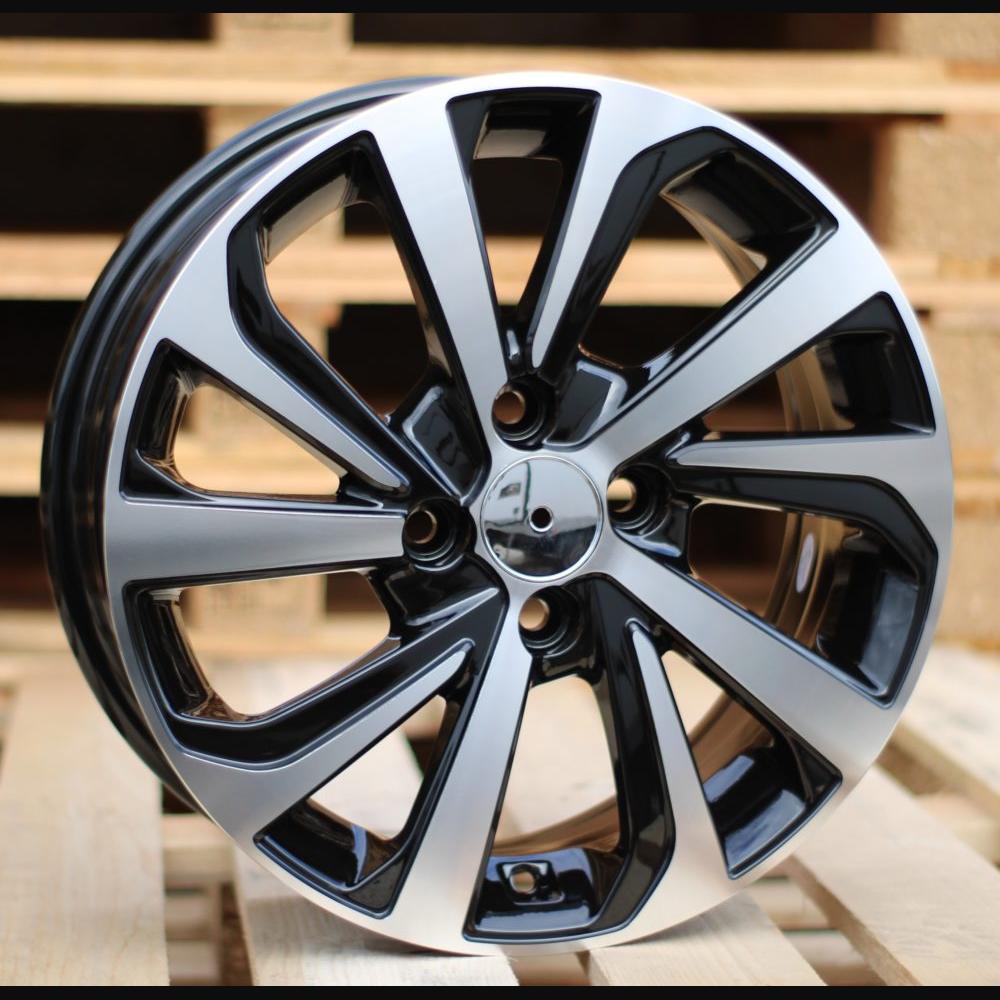 Wheel R14x6J  4X100  ET  45  54.1  A423  (IN5429)  Black Polished (MB)  For HYUND  (K7)