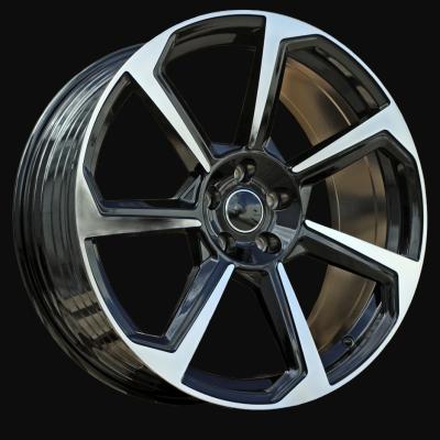 Ratlankis R20x8.5J  5X112  ET  30  66.5  B5213  (YF7070)  Black Polished (MB)  For AUD  (K7)  (HYBRID FORGED)