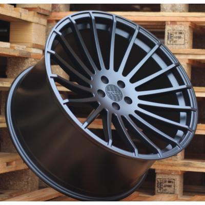 Ratlankis R22x9J  5X112J  ET  30  66.6  HX010J  (E254229003S)  Black Half Matt (BBLHM)  For HAXER  (K4)  ((AKC 150 Eur))