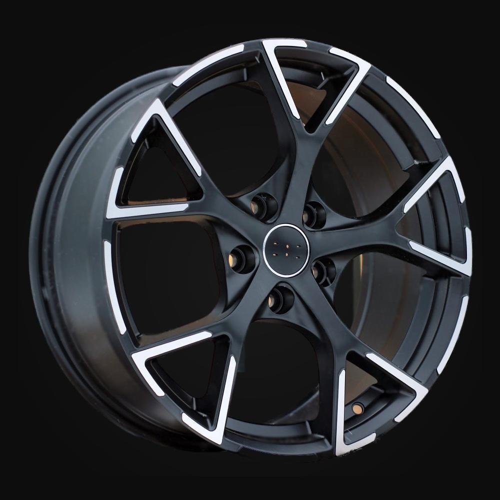 Wheel R18x8J  5X112  ET  40  66.5  3S5997  Black Polished Half Matt (MBHM)  For AUD  (P)  (HYBRID FORGED)