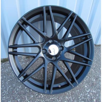 Ratlankis R16x5.5J  3X112J  ET  30  57.1  HX013J  (E269165503S)  Black Half Matt (BLHM)  For SMART  (R)  (Front)