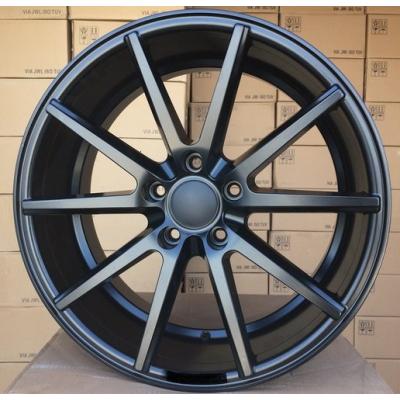 Ratlankis R18x9J  5X112  ET  38  66.5  HX014J  (QC2211)  Black Half Matt (BLHM)  For HAXER  (K7)  ((Rear+Front)(AKC 85 Eur))