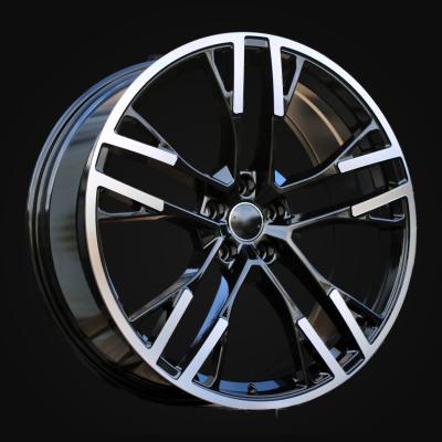 Wheel R19x8.5J  5X112  ET  34  66.5  F726  Black Polished (MB)  For AUD  (K8)  (HYBRID FORGED)