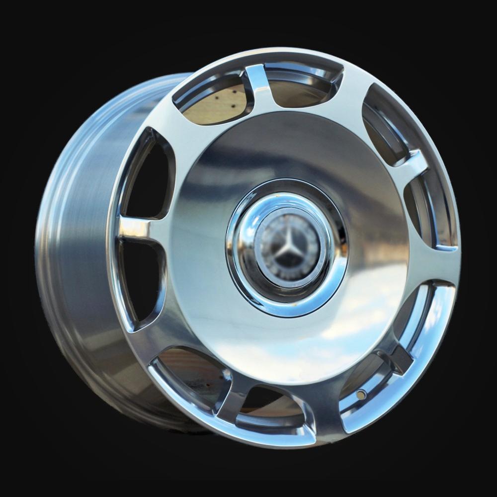 Wheel R20x9.5J  5X112  ET  43.5  66.5  FBX007J-20  Full Polished (FPL)  For MER  (K7)  (HYBRID FORGED Rear+Front)