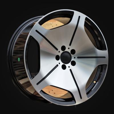Wheel R19x8.5J  5X112  ET  36  66.6  FBX035J  (H3069FA)  Black Polished (MB)  For MER  (A)  (HYBRID FORGED)