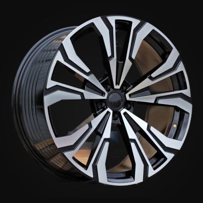 Wheel R22x9.5J  5X112  ET  32  66.6  FBX307J  Black Polished (MB)  For BMW  (Z5)  (HYBRID FORGED New X7J Rear+Front)