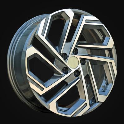 Wheel R18x7.5J  5X114.3  ET  51  67.1  FBX345J  Grey Polished (MG)  For HYUND  (Z6)  (HYBRID FORGED)