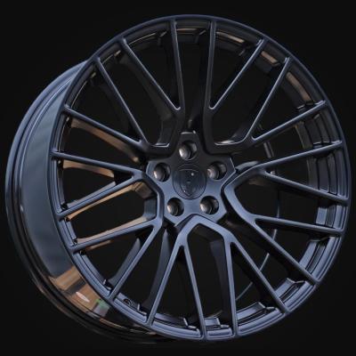 Wheel R21x9J  5X112  ET  26  66.5  FE179  (IN0261)  Black Half Matt (BLHM)  For PORCH  (K7+P2)  (Rear+Front)