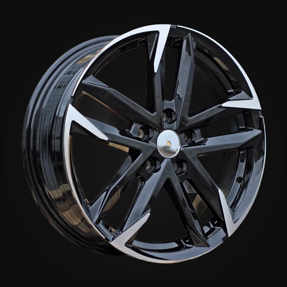 Wheel R18x7J  5X114.3  ET  50  60.1  SF501  Black Polished (MB)  For TOYOT  (K7+Z7)  (HYBRID FORGED)