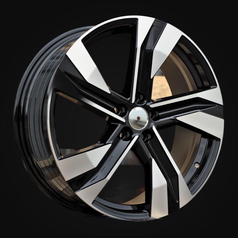 Wheel R20x8J  5X108  ET  50.5  63.4  SF502  (YF5695)  Black Polished (MB)  For VOLVO  (K7)  (HYBRID FORGED)