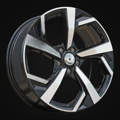 Wheel R19x7.5J  5X114.3  ET  40  66.1  XE173  (LU1587)  Black Polished (MB)  For NISS  (P1)
