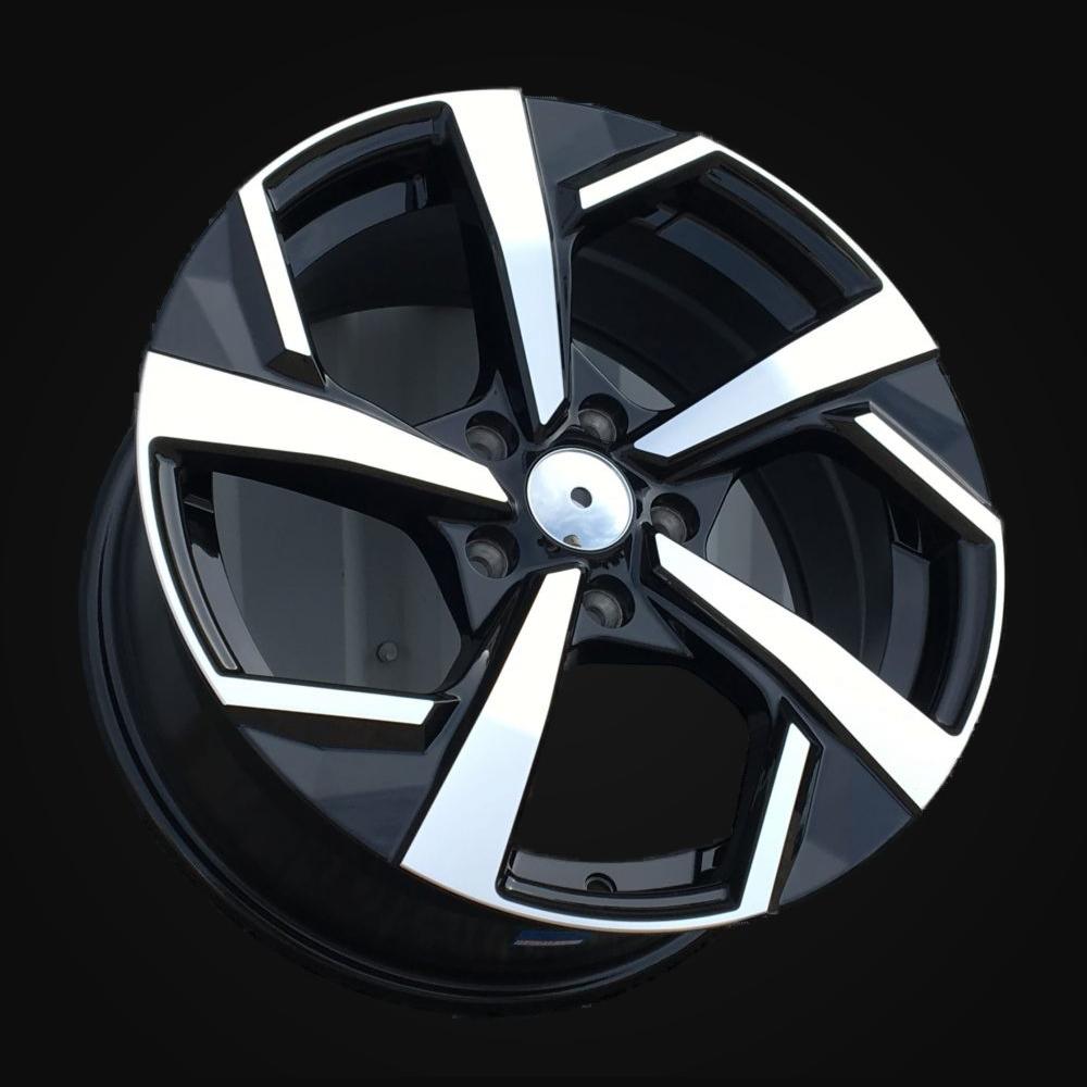 Wheel R16x6.5J  5X114.3  ET  40  66.1  XE173  (BK5372)  Black Polished (MB)  For NISS  (R+D5)