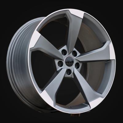 Wheel R17x7.5J  5X112  ET  40  66.5  XE351  (BY1491)  Grey Polished Half Matt (MGHM)  For AUD  (Z3)