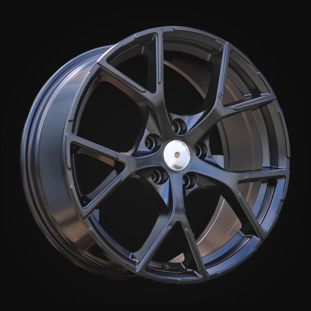 Wheel R18x8J  5X112  ET  46  57.1  3S5997  Black Half Matt (BLHM)  For AUD  (K4)  (HYBRID FORGED)