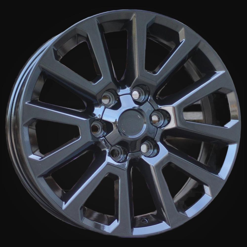 Wheel R17x7.5J  6X139.7  ET  25  106.1  B1072  (H843F)  Black (BL)  For TOYOT  (K8)  (HYBRID FORGED)