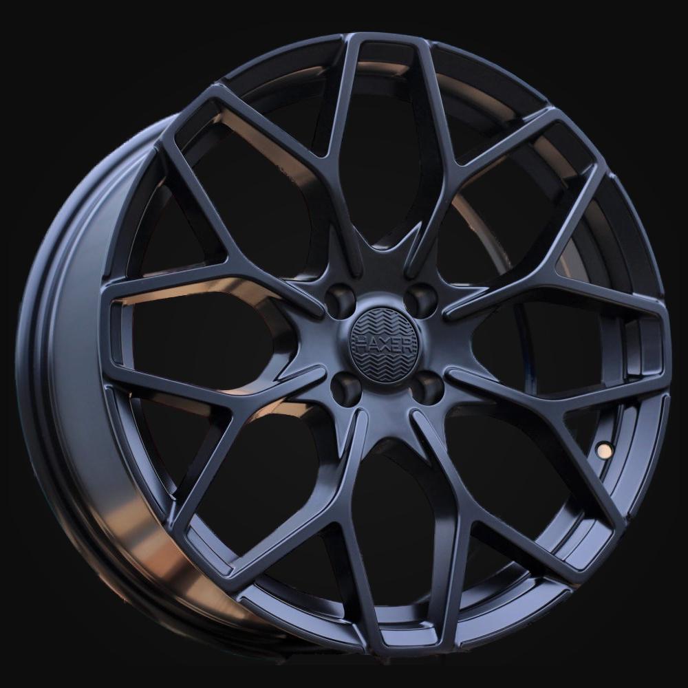Wheel R18x7J  4X100  ET  30  60.1  B1449  Black Half Matt (BLHM)  For SMART  (P+Z2)  (HAXER Front+Rear)