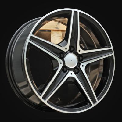 Wheel R18x8J  5X112  ET  45  66.6  B5052  Black Polished (MB)  For MER  (K4+P)