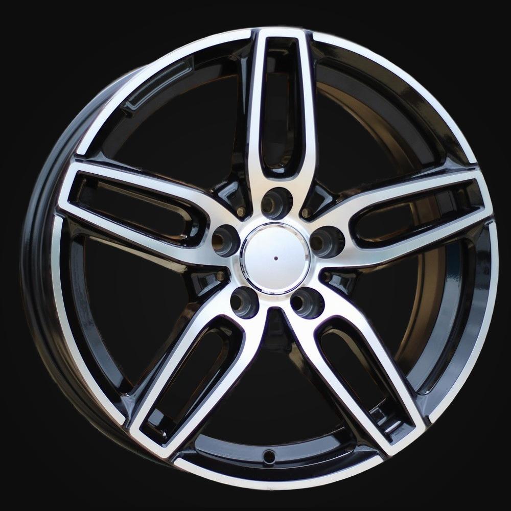 Wheel R17x7.5J  5X112  ET  45  66.6  B5434  Black Polished (MB)  For MER  (K4)
