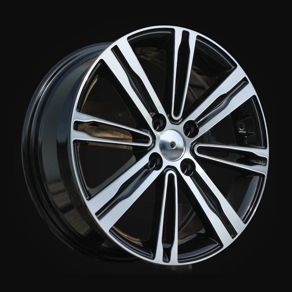 Wheel R15x6J  4X100  ET  48  54.1  B5834  Black Polished (MB)  For KIA  (D1+P)