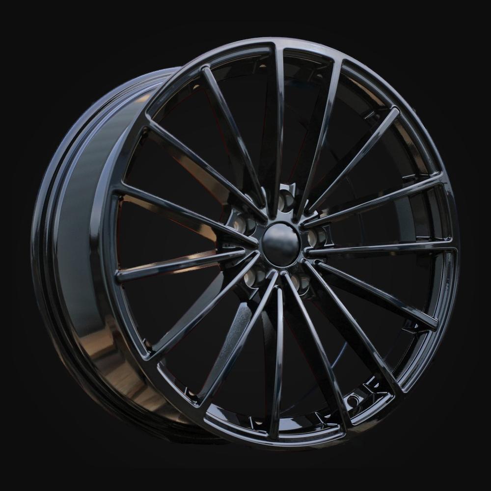 Wheel R17x7.5J  5X112  ET  51  57.1  B5937  Black (BL)  For VW  (K2)